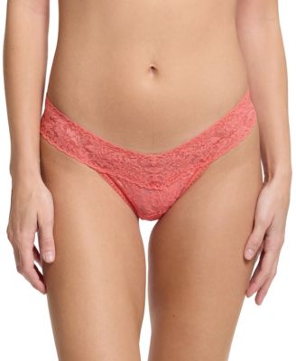 Women's Signature Lace Low Rise Thong