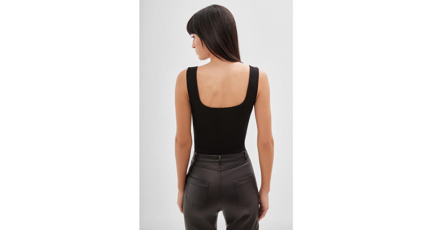 Women's Lotte One-Shoulder Cutout Sleeveless Jersey Tank Top