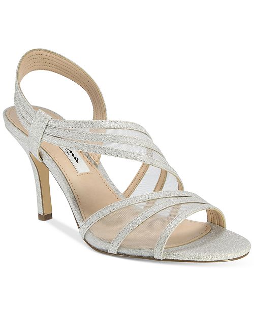 Nina Vitalia Asymmetrical Sandals & Reviews - Heels & Pumps - Shoes ...