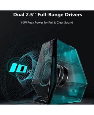 G1500 Computer Speakers, Hecate Gaming Speakers with RGB, Bluetooth 5.3, Black