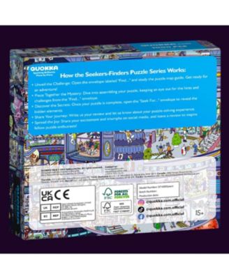 1000 Piece Jigsaw Puzzle for Adults – Themed Puzzles with Bonus Challenges