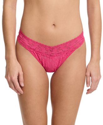 Women's Signature Lace Original Rise Thong
