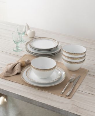 Noritake Raylan Dinnerware Collection In White