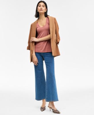 Women's Luxe Scoop-Neck Tank Top, Exclusively at Macy's