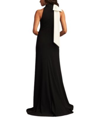 Women's Sims Shoulder Bow Halter Gown