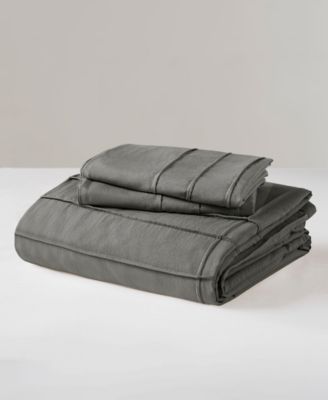 Porter Pleated 3-Pc. Duvet Cover Set, California King