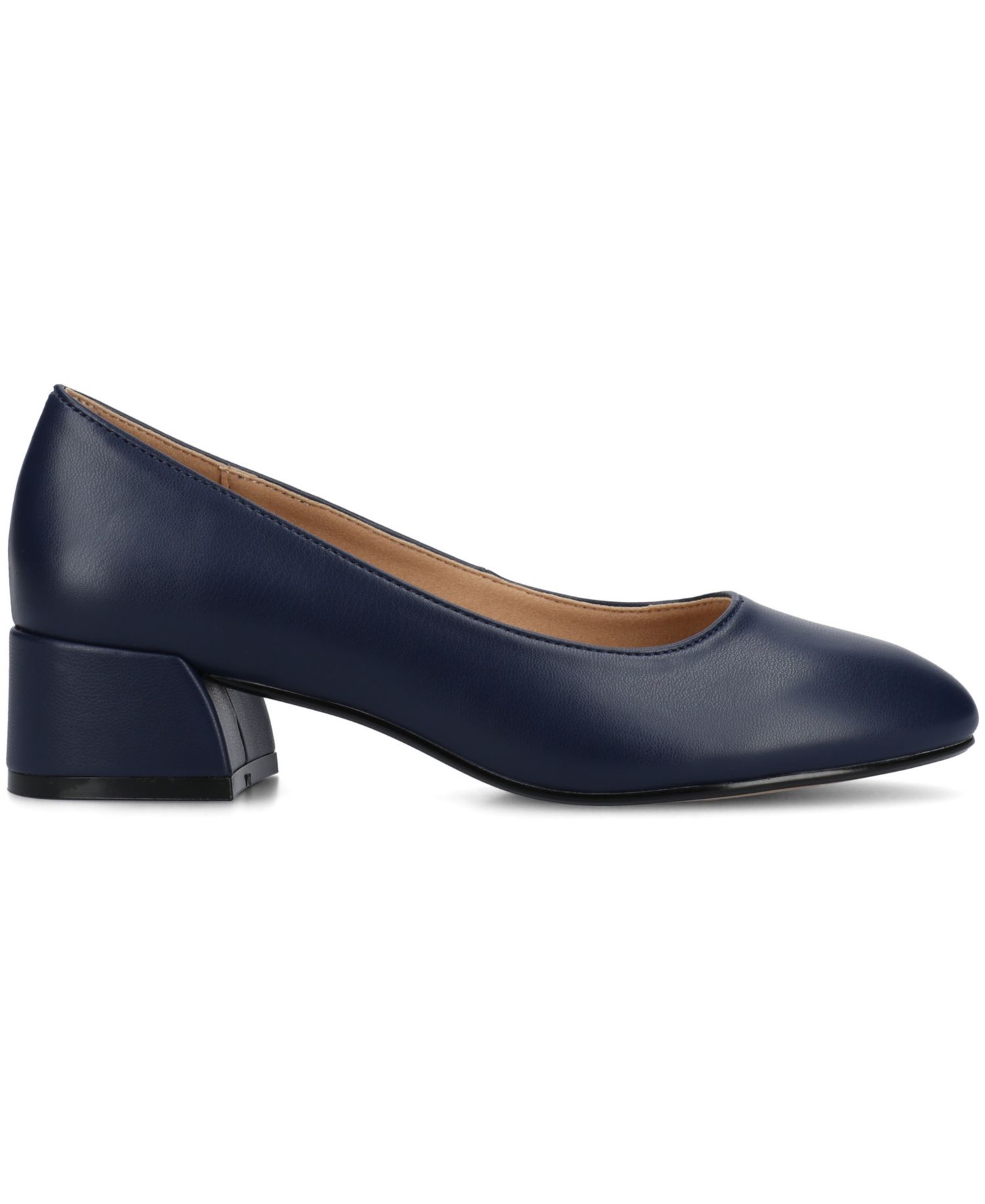 Women's Saarii Round Toe Block Heel Pumps