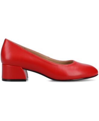 Women's Saarii Round Toe Block Heel Pumps