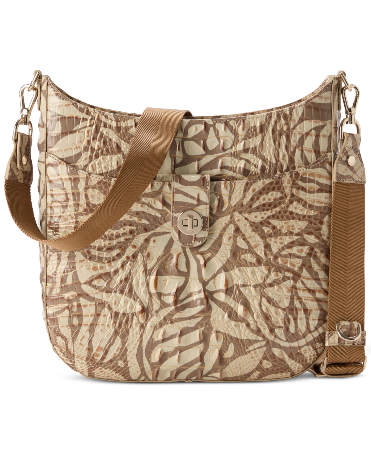Leia Small Leather Crossbody - stepping stone