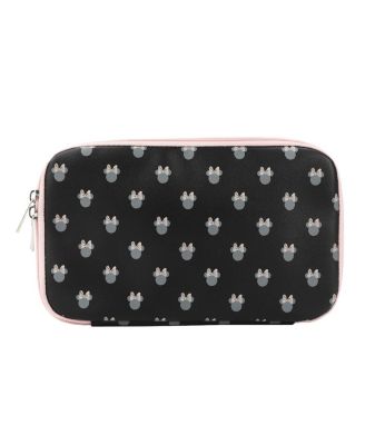 Minnie Mouse Ears Black 9.8" Tech Cable Organizer Travel Case