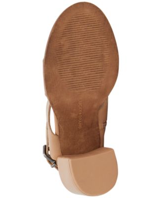 Women's Dinzin Two-Strap Block-Heel Sandals