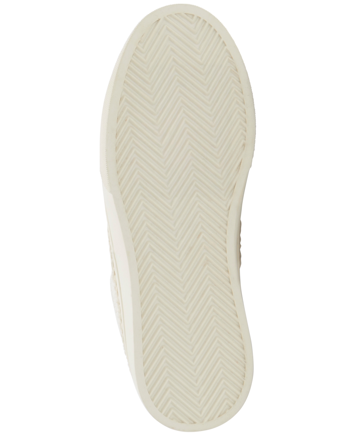 Shop Lucky Brand Women's Cheynas Whipstitch Lace-up Sneakers In Natural,platino Metallic Linen