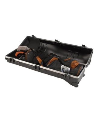 Cases Deluxe ATA Standard Hard Shell Plastic Storage Wheeled Golf Carrier