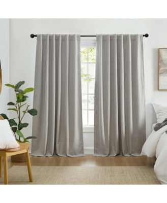 Solace Solid Max-Blackout Window Curtain Panel