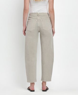 Women's Super High Rise Slim Barrel Jeans