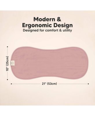 5pk Softe Muslin Burp Cloths for Baby Girls and Boys, Organic Burping Cloths for Babies, Baby Burp Clothes