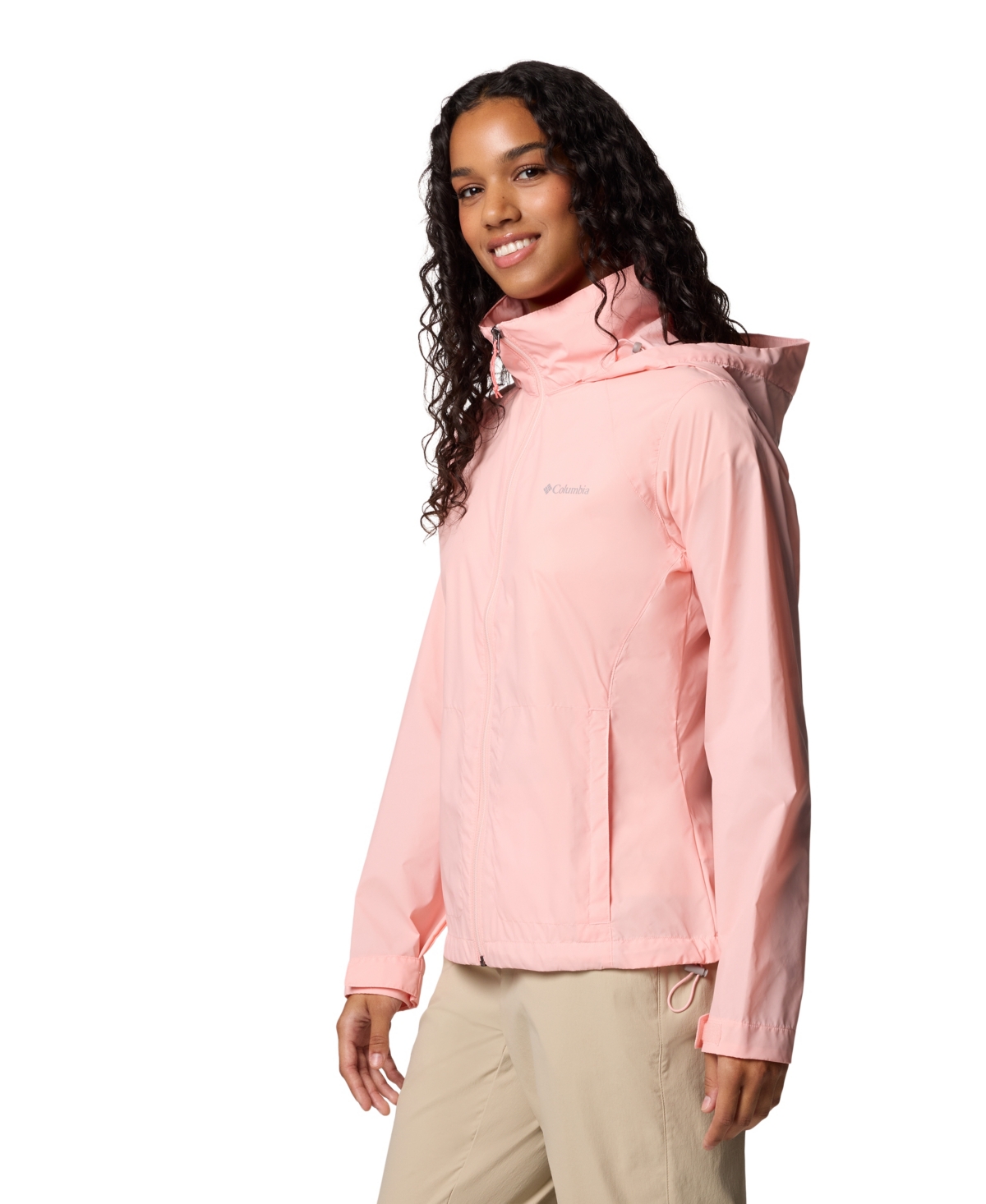 COLUMBIA WOMEN'S SWITCHBACK IV HOODED PACKABLE JACKET 