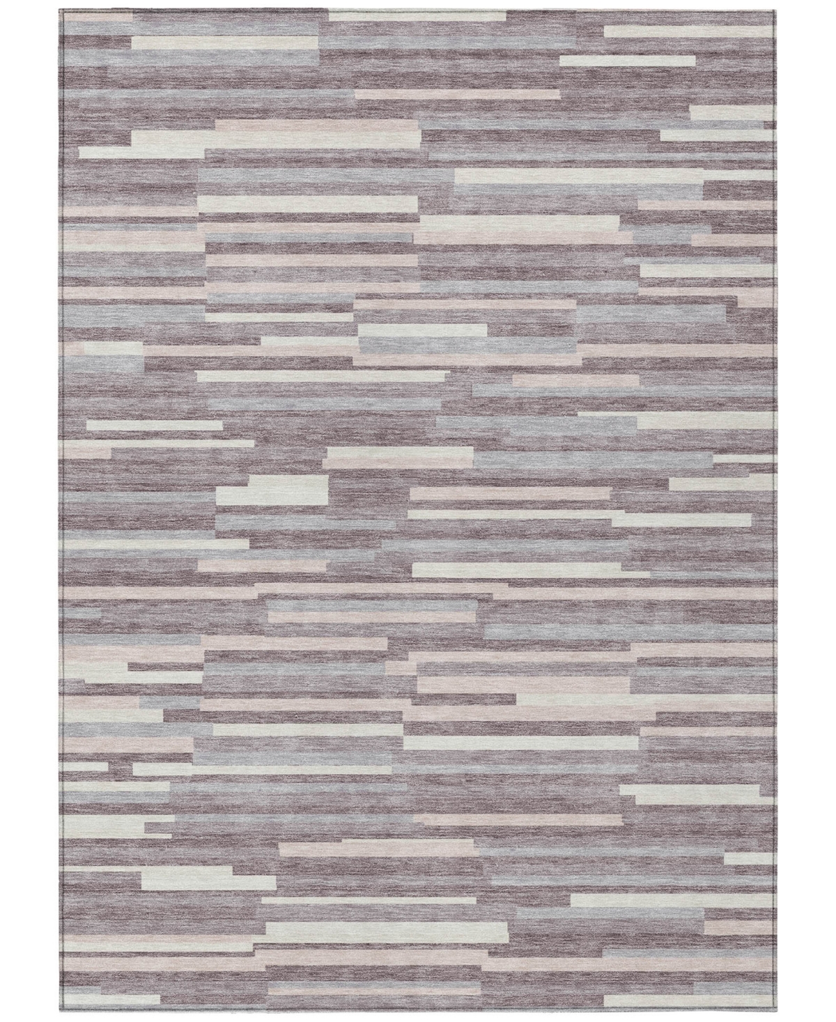 Addison Chantille Acn894 5'x7'6" Area Rug In Lavender