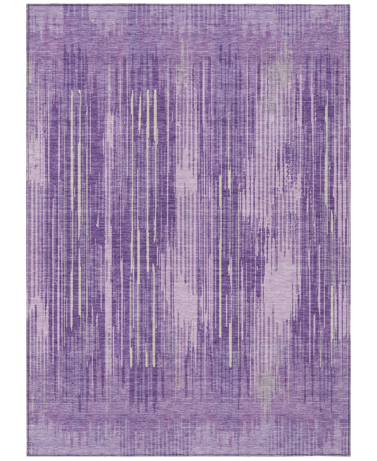 Addison Chantille Acn893 3'x5' Area Rug In Purple