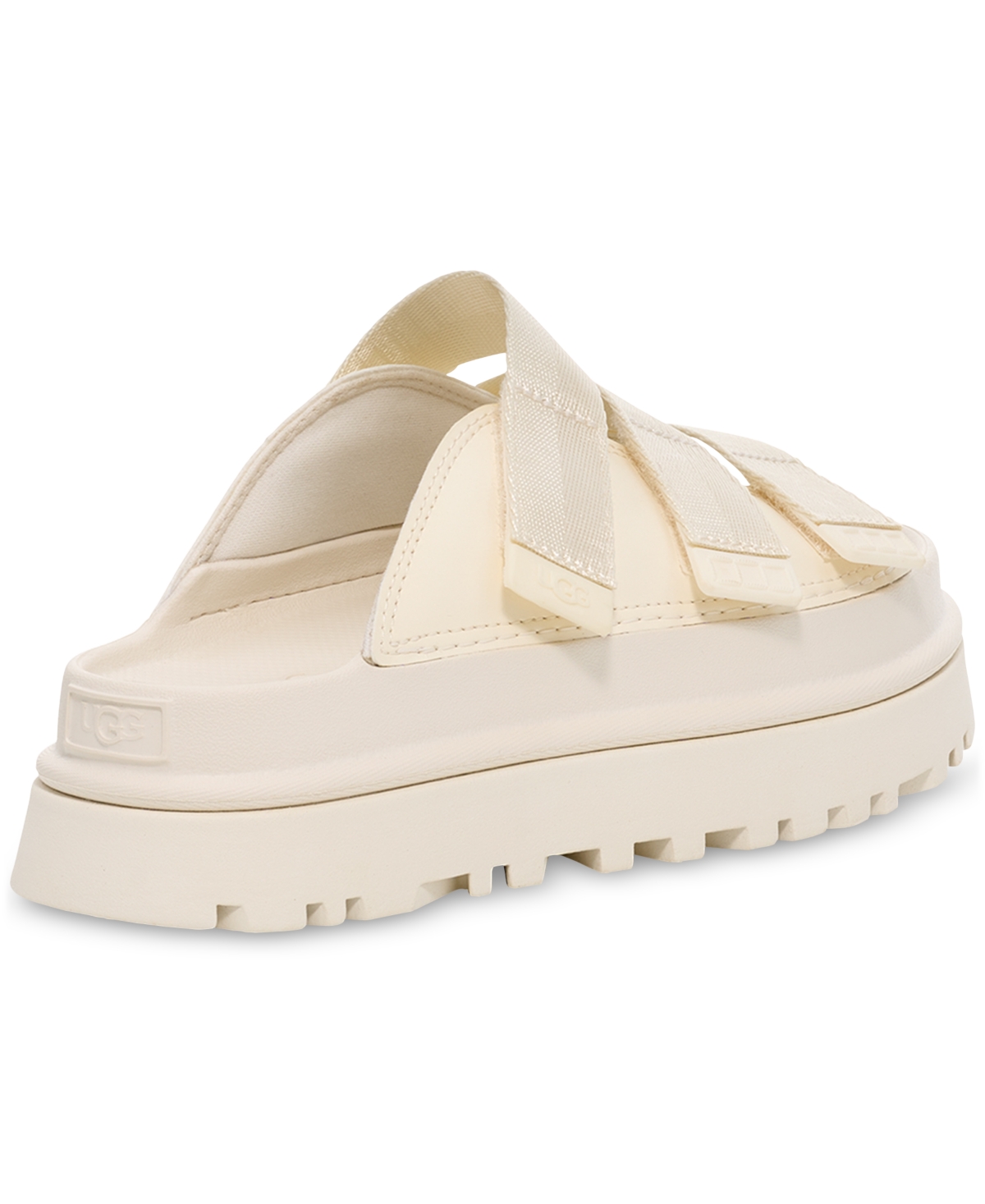 Shop Ugg Women's Goldenglow Slide Sandals In Jasmine