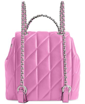 Quilted Tabby Small Leather Backpack 