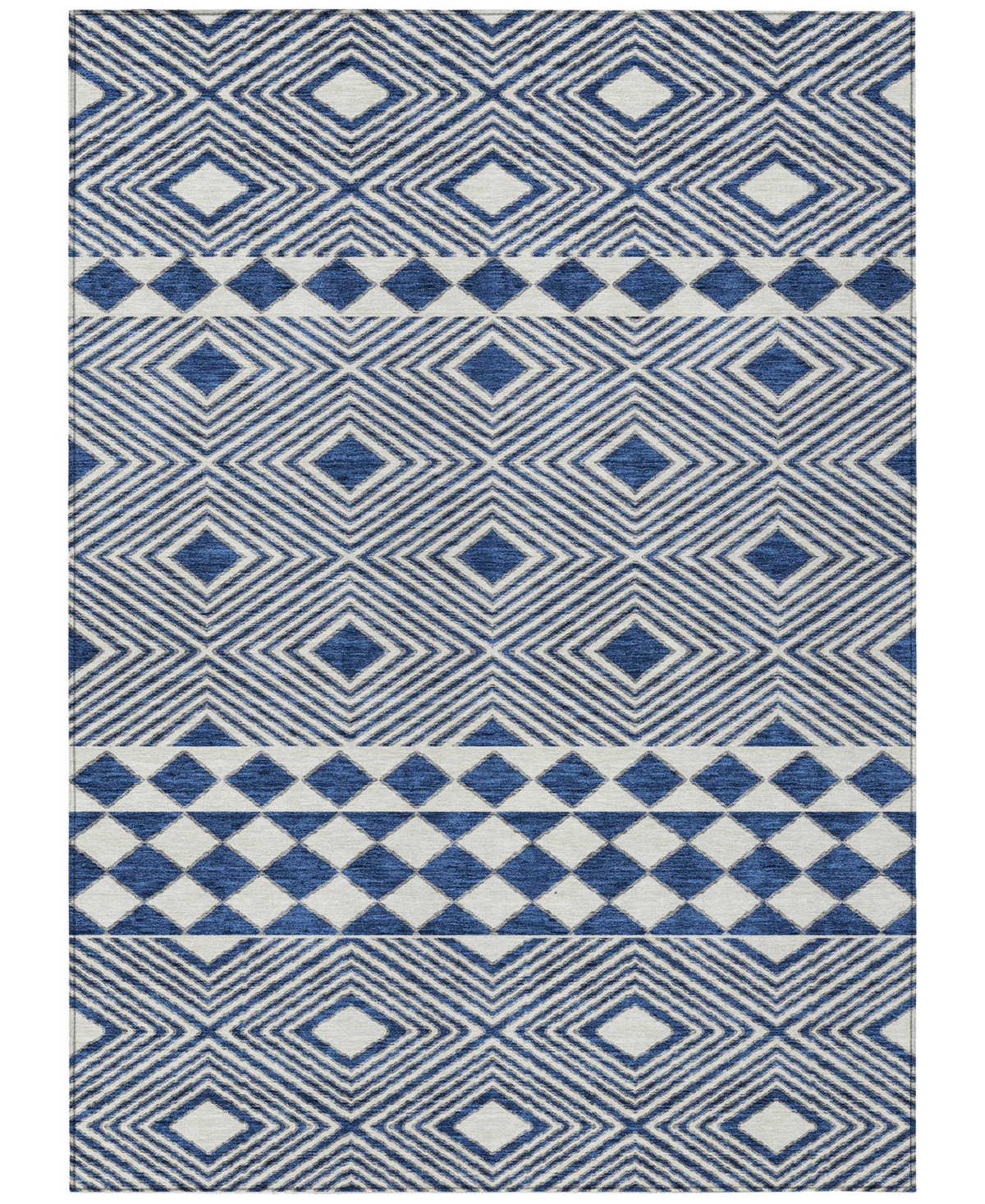 Addison Chantille Acn898 10'x14' Area Rug In Navy