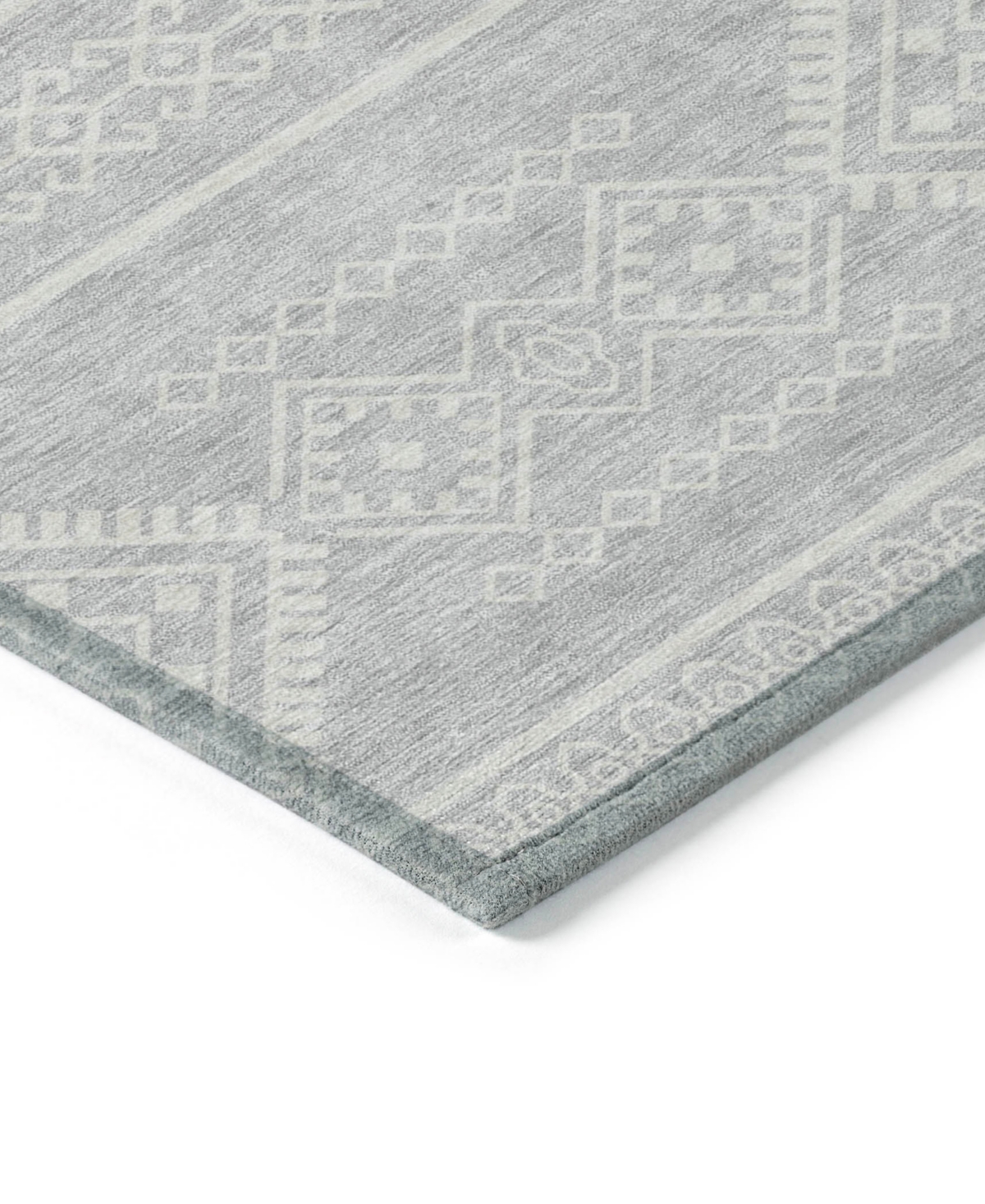 Addison Chantille Acn901 8'x10' Area Rug In Silver