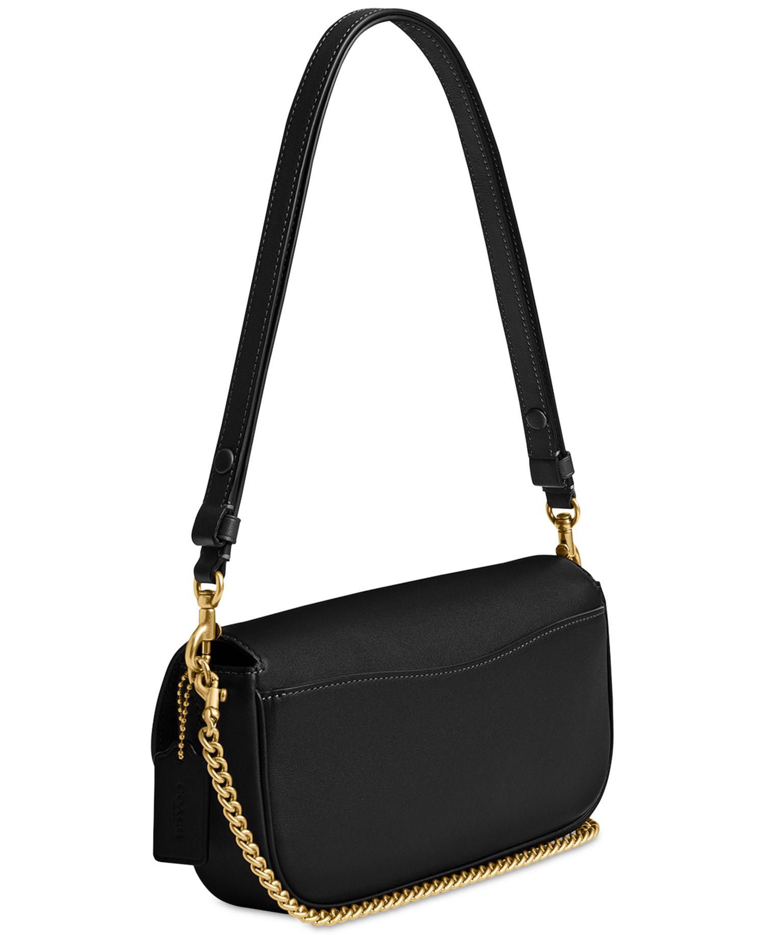 Brook Small Leather Flap Slim Shoulder Bag