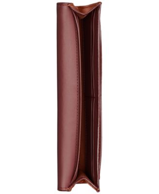 ★Coach★ Mila Long Flap Wallet COACH Mila Long Flap Wallet in Signature Coated Canvas - Macy's