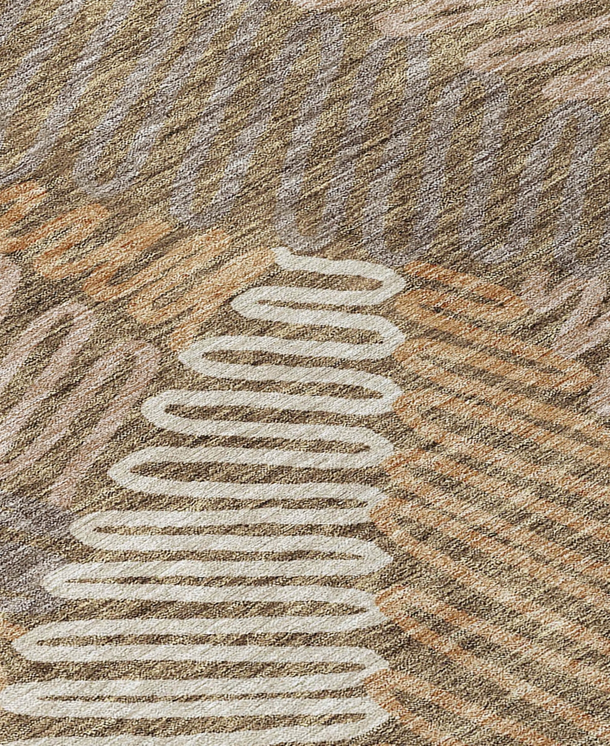 Addison Chantille Acn904 9'x12' Area Rug In Brown