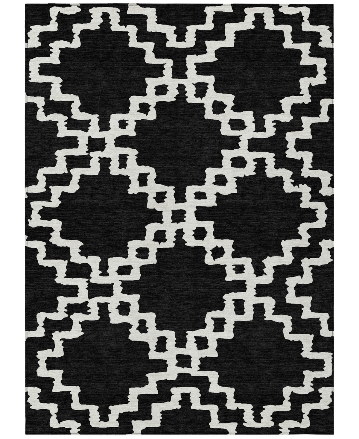 Addison Chantille Acn902 9'x12' Area Rug In Black