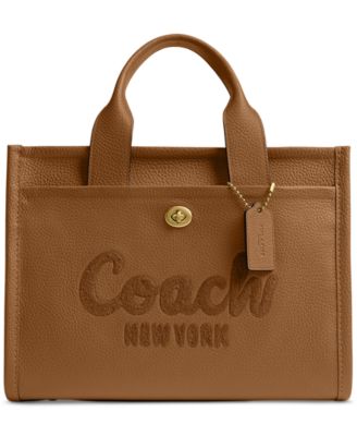 COACH - Medium Bubble Leather Cargo Tote Bag