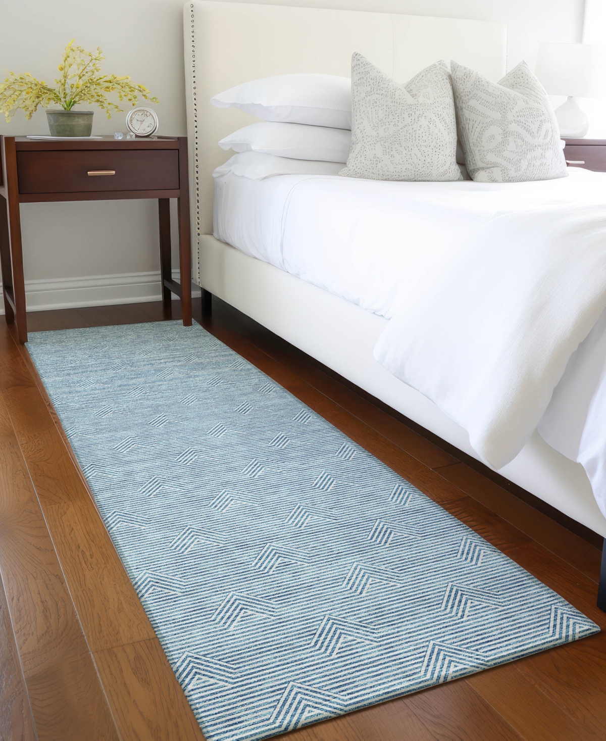 Addison Chantille Acn910 2'3"x7'6" Runner Area Rug In Teal
