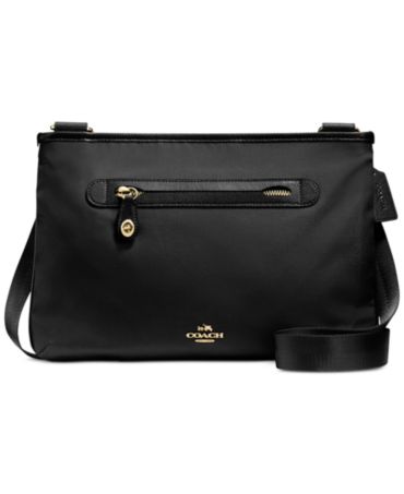 COACH SMALL CROSSBODY IN NYLON - Handbags & Accessories - Macy's