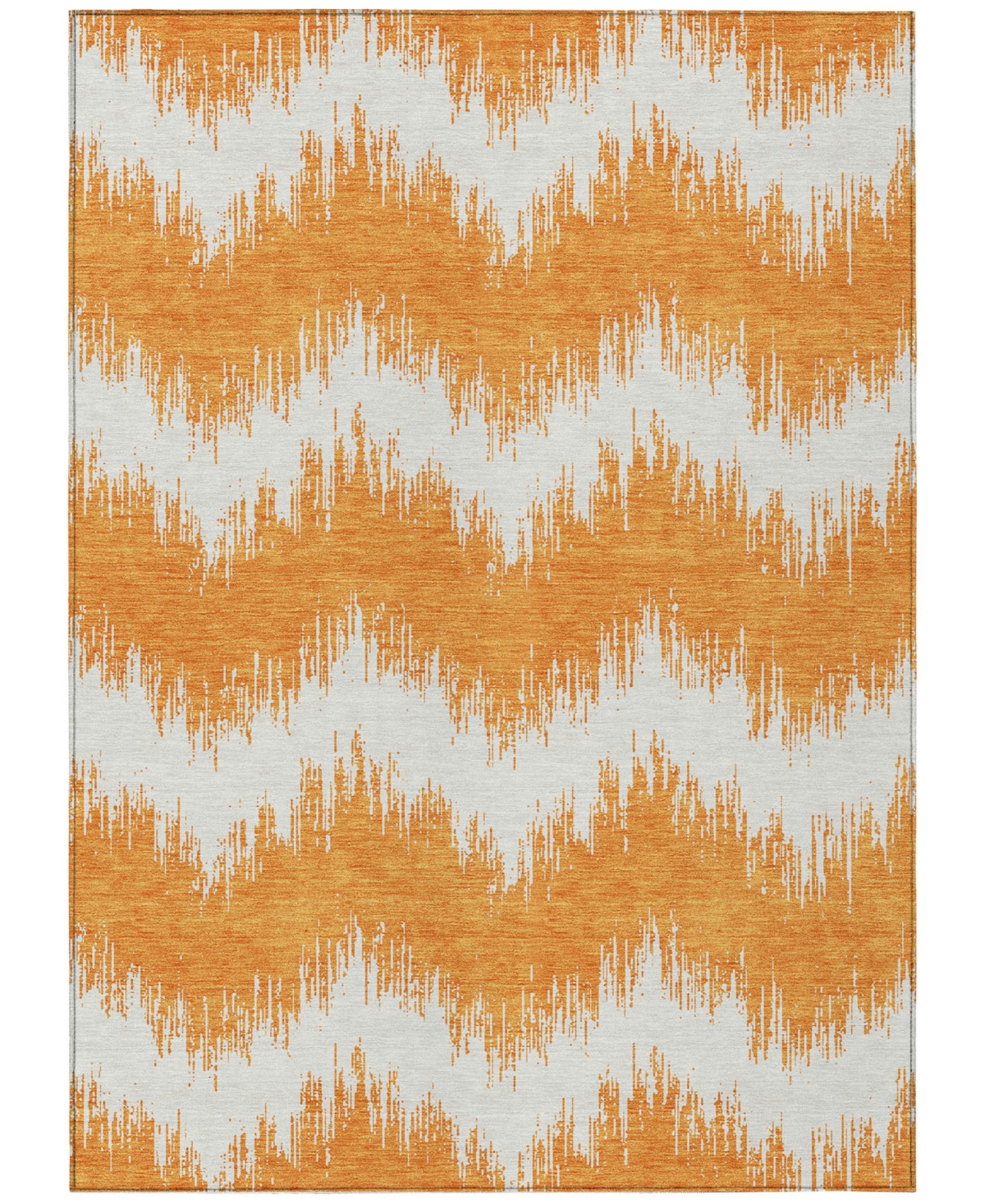 Addison Chantille Acn880 5'x7'6 Area Rug In Orange