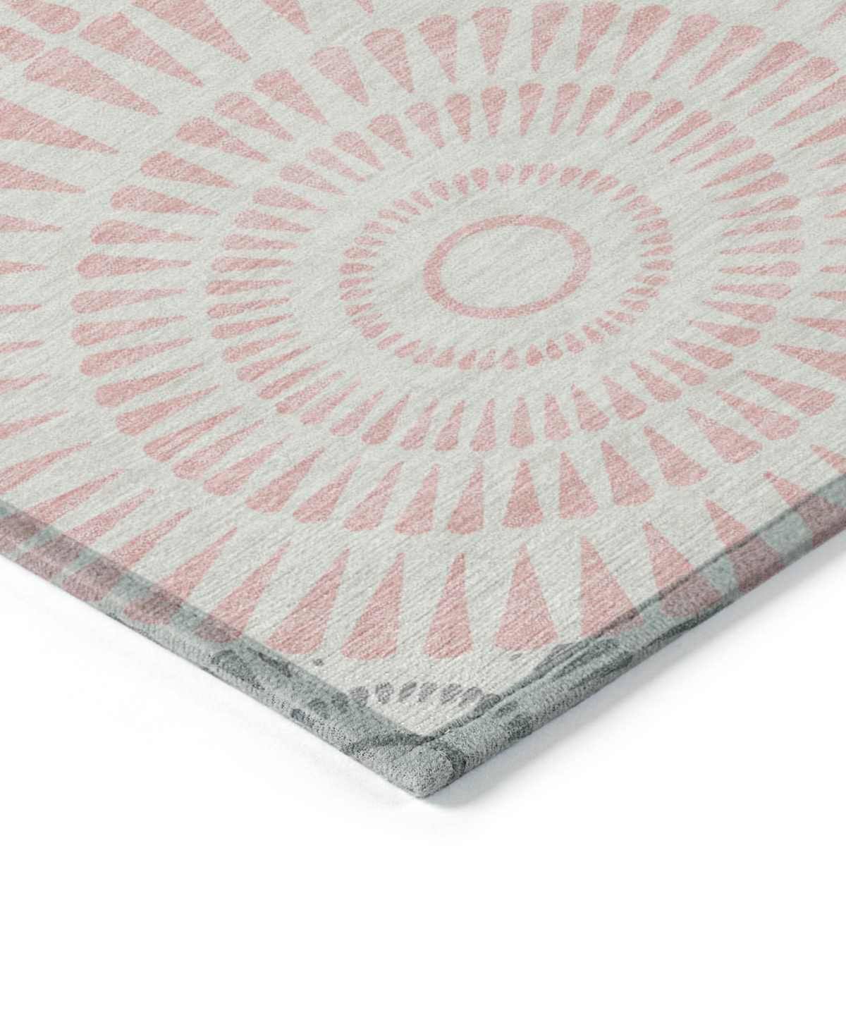 Addison Chantille Acn877 8'x10' Area Rug In Pink