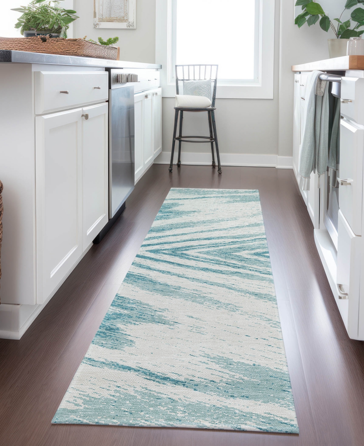 Addison Chantille Machine Washable ACN876 2'3"x7'6" Runner Area Rug