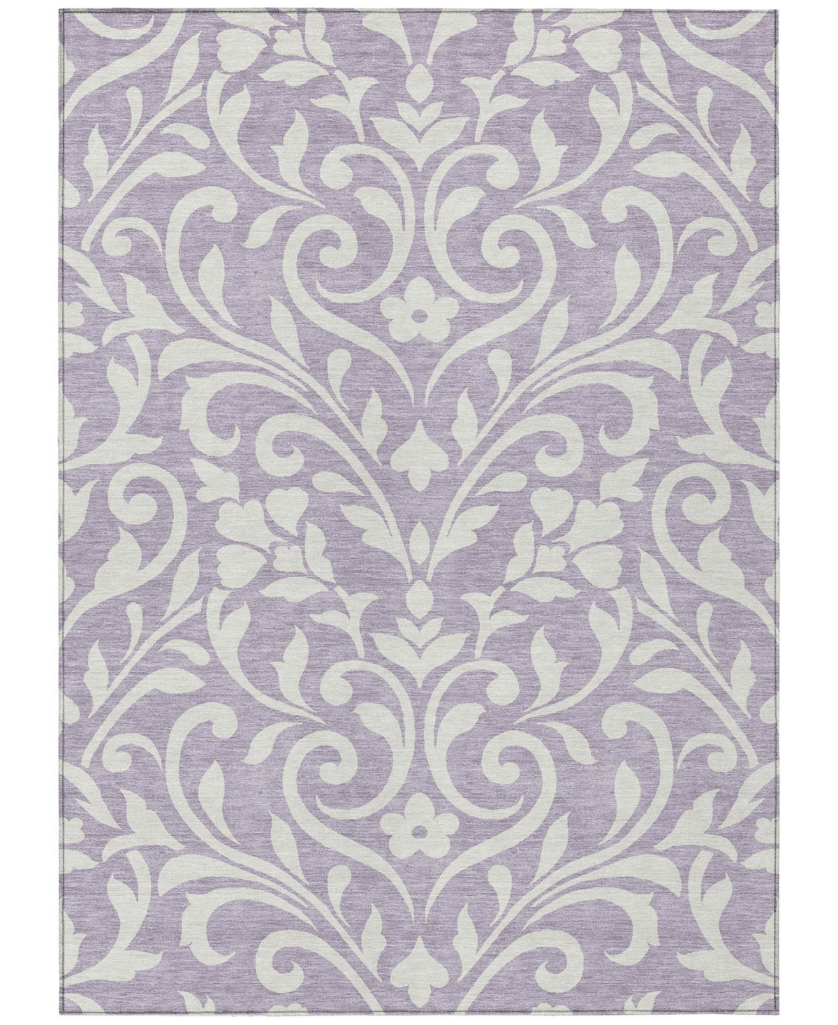 Addison Chantille Acn875 5'x7'6 Area Rug In Lavender