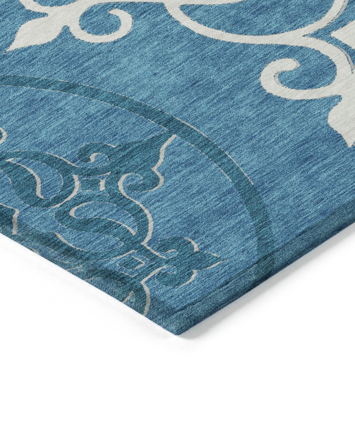 Addison Chantille Acn874 5'x7'6 Area Rug In Teal