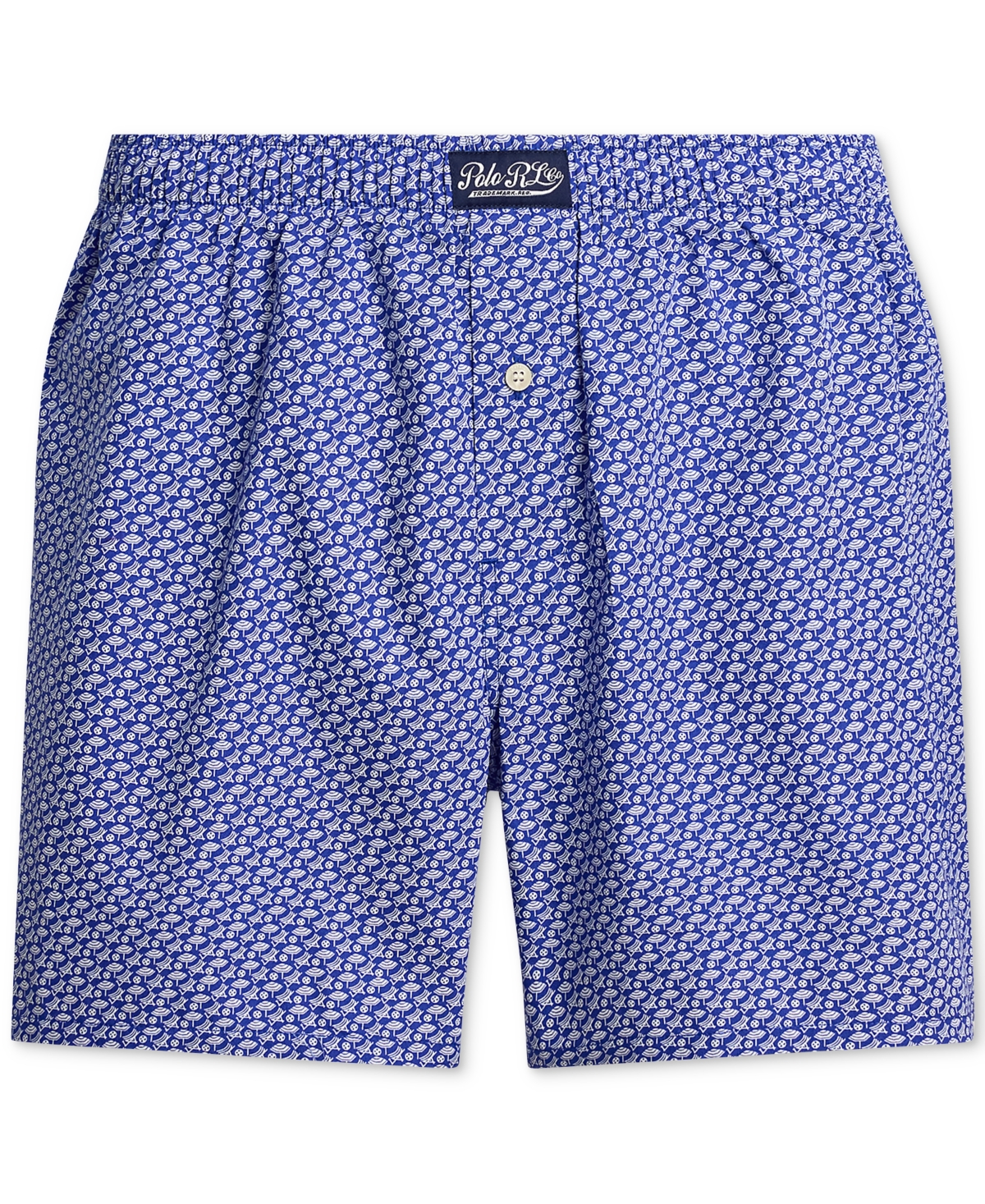 Polo Ralph Lauren Men's Printed Woven Boxers In Summer Beach Print
