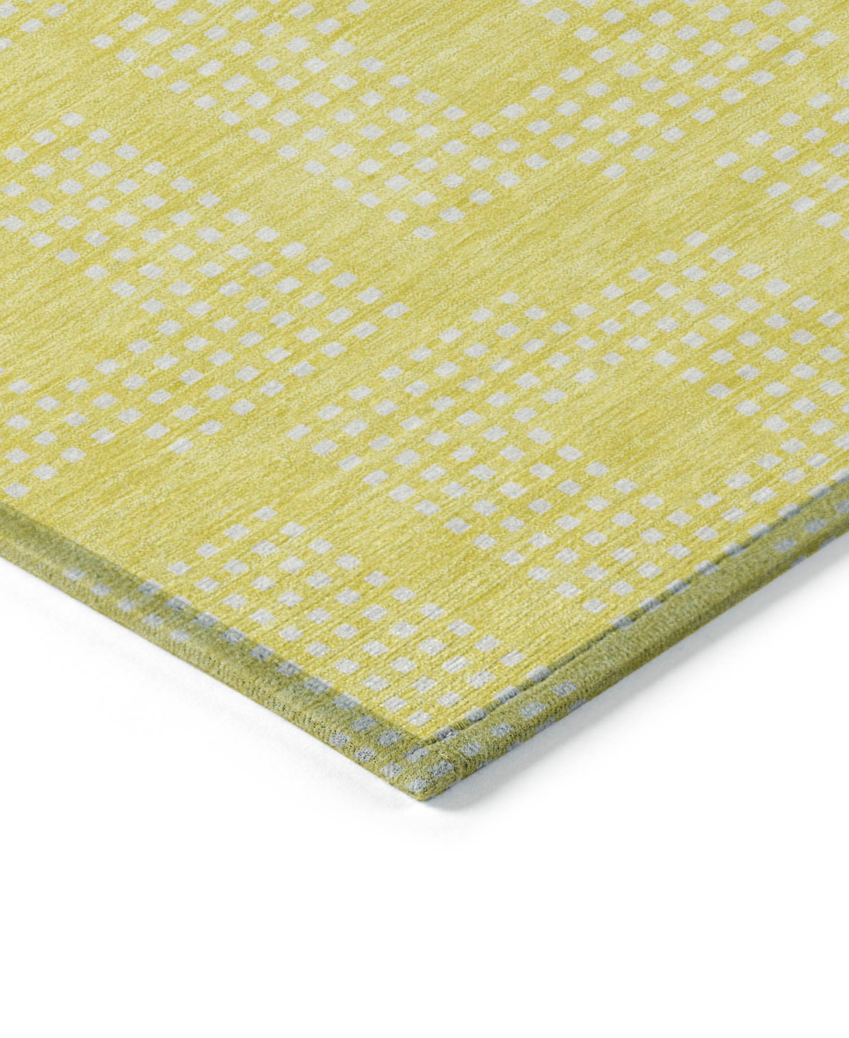 Addison Chantille Acn890 2'3"x7'6" Runner Area Rug In Yellow