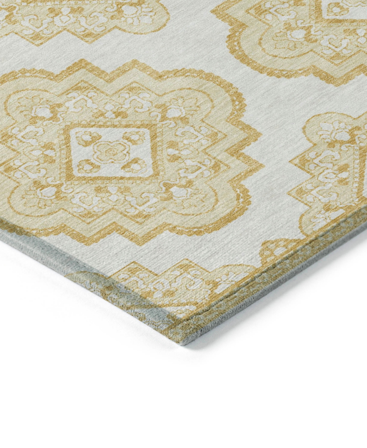Addison Chantille Acn878 9'x12' Area Rug In Gold