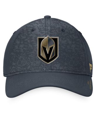 Men's Charcoal Vegas Golden Knights Authentic Pro Rink Flex Hat