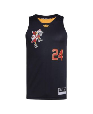 Men's 24 Black/Gold Louisville Cardinals Black History Month Basketball Jersey