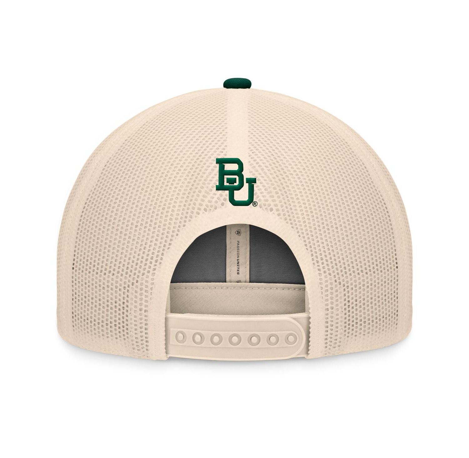 Men's Green/Natural Baylor Bears Bennett Trucker Adjustable Hat
