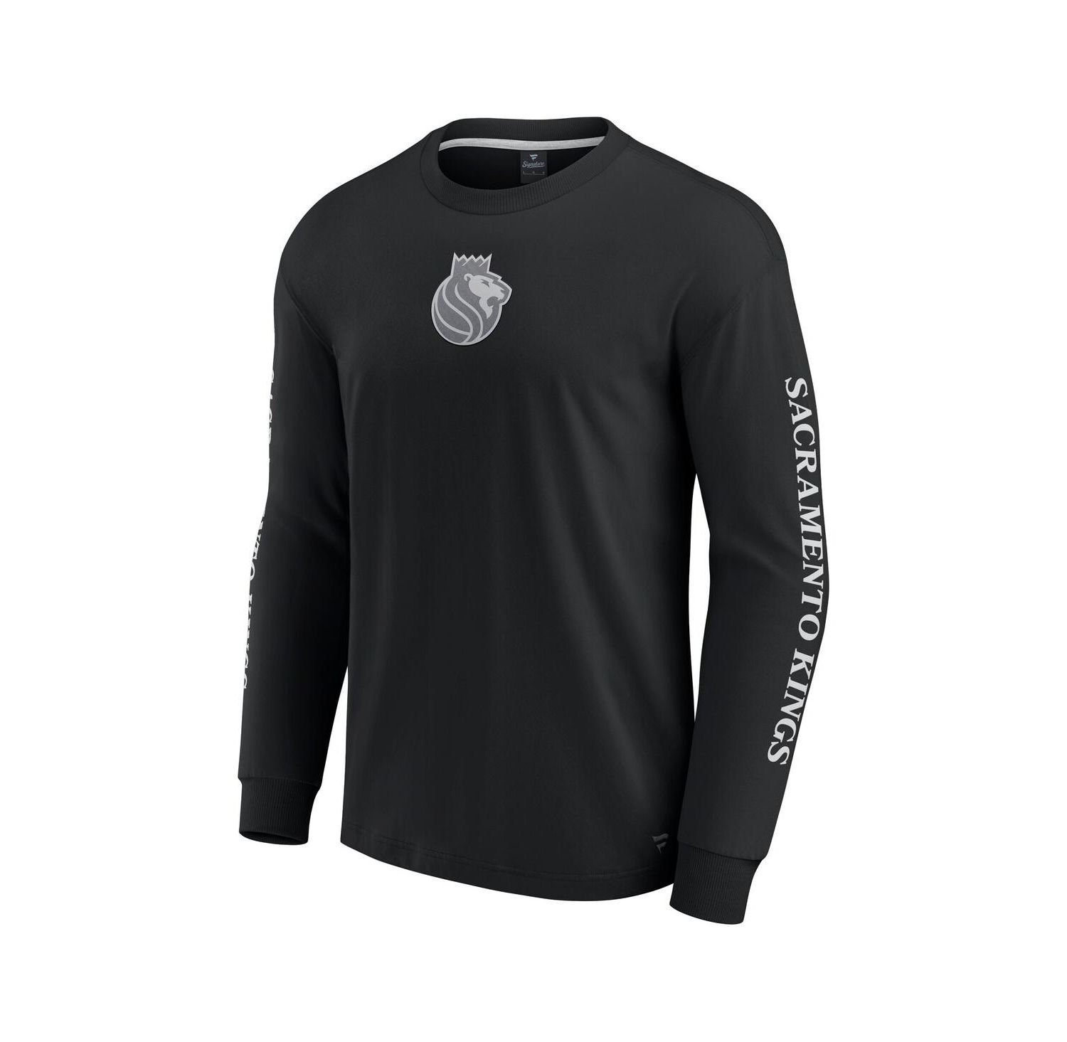 Men's Black Sacramento Kings Elements Strive Long Sleeve T-Shirt