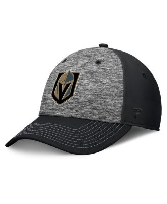 Fanatics - Men's Gray/Black Vegas Golden Knights Fundamental Top Shelf 2-Tone Flex Hat
