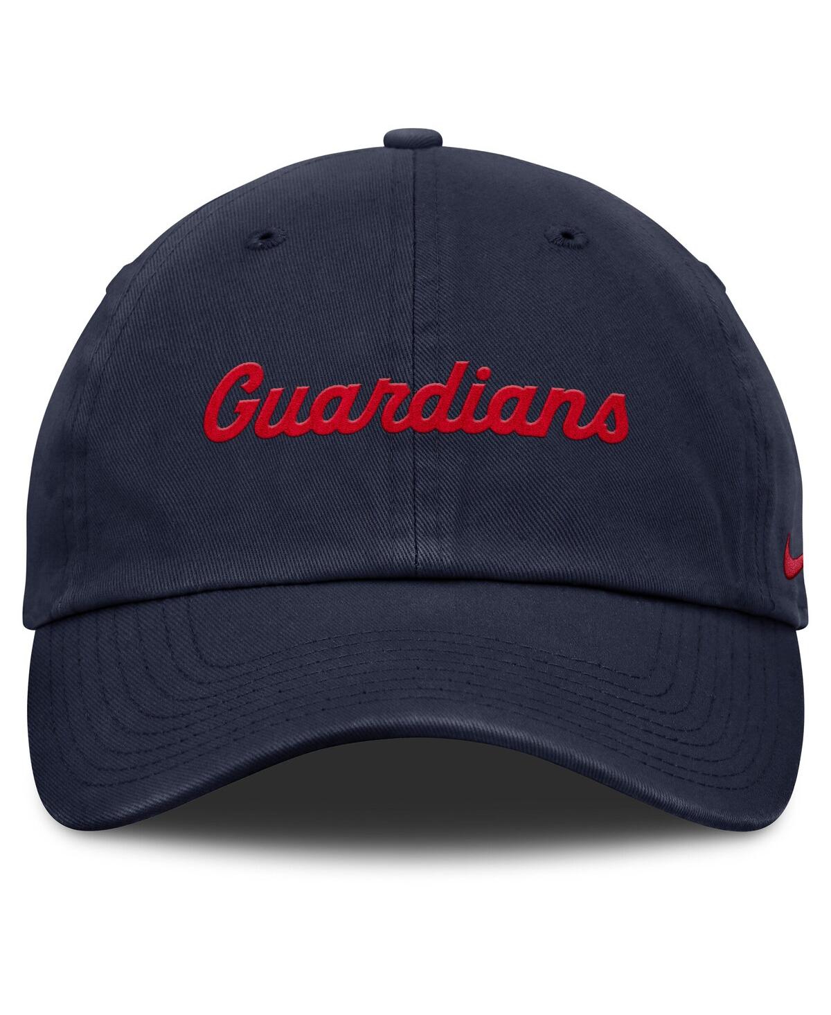 Nike Women's Navy Cleveland Guardians Club Adjustable Hat In Navy