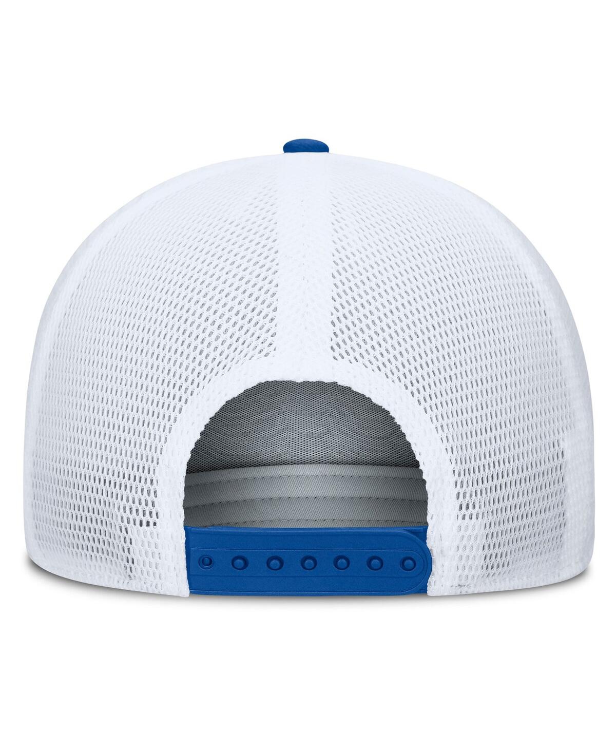 Fanatics Men's Blue Fc Cincinnati Libero Trucker Adjustable Hat In Blue