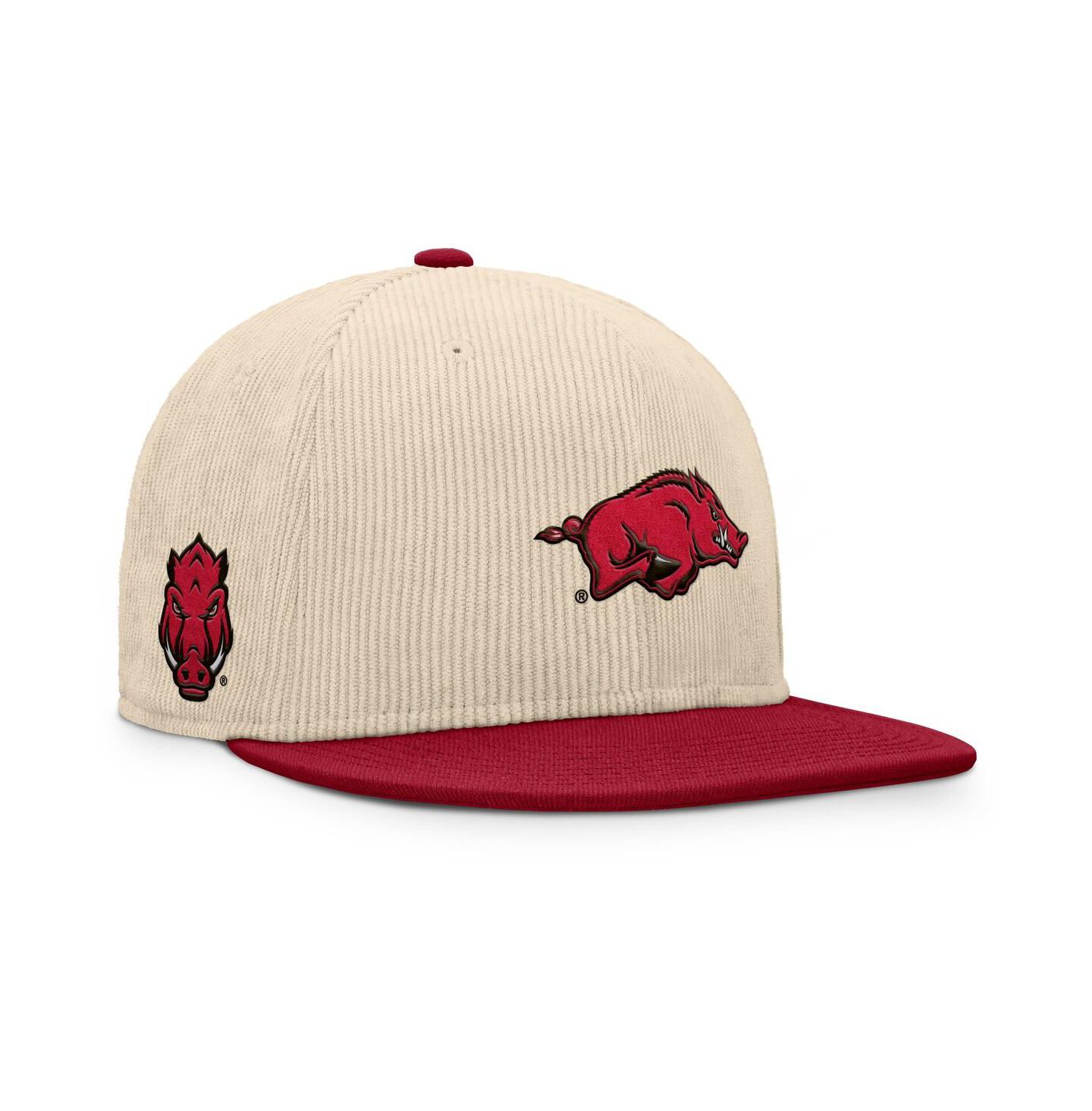 Мужская кепка Fanatics Tan Arkansas Razorbacks Catcher Snapback Hat — фото 4